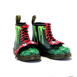 Dr Martens 1460 Tortue Ninja Raphael Leather Kid 24