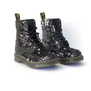 Dr Martens 1460 Sequins Black Réversibles 36