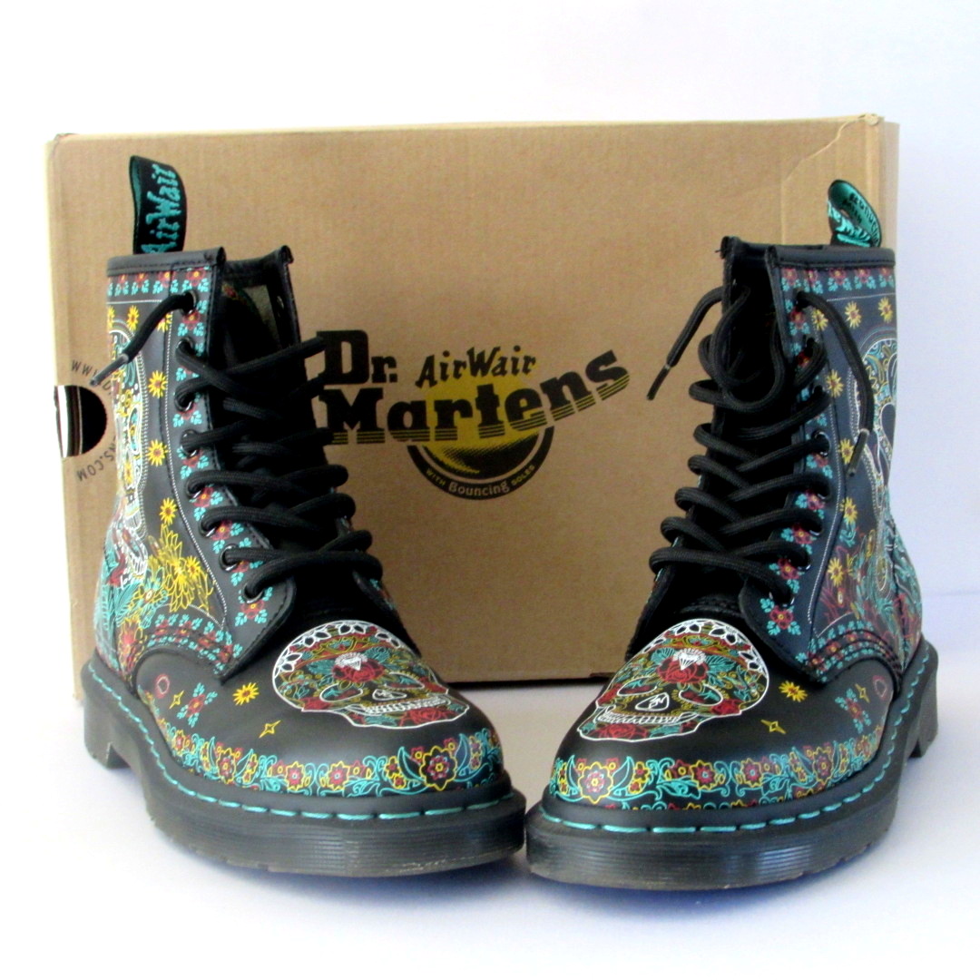 Dr Martens 1460 Skull Multi Backhand 37