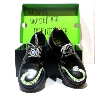 Dr Martens 1461 WB Beetlejuice Leather 37