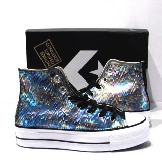 Ref 0029 B.JPG Converse Chuck Taylor All Star Lift Plateform Iridescent pointure 38