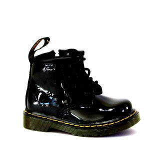 Ref 0004 A Dr Martens noir vernis bébé pointure 20 prix 75 €